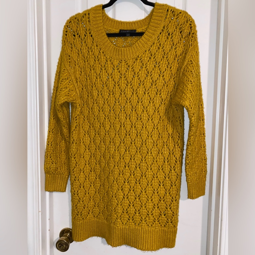Lane Bryant Golden Knit Sweater‎